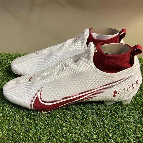 Nike Vapor Edge Pro 360 PE Football Cleats White Red CV6345-105 Men Size 15 NEW main image 5